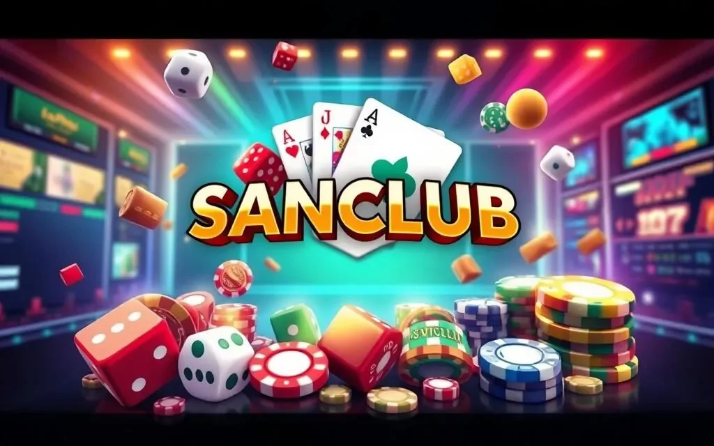 SanClub là cổng game uy tín với đa dạng trò chơi hấp dẫn