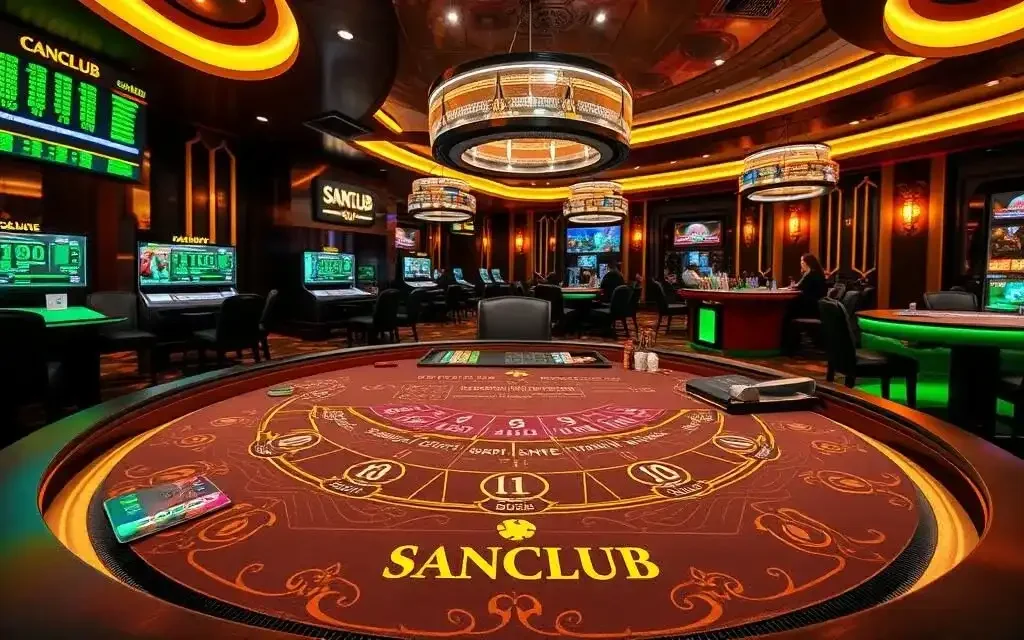 Sòng bài SanClub không ngừng cải tiến và nâng cao chất lượng dịch vụ